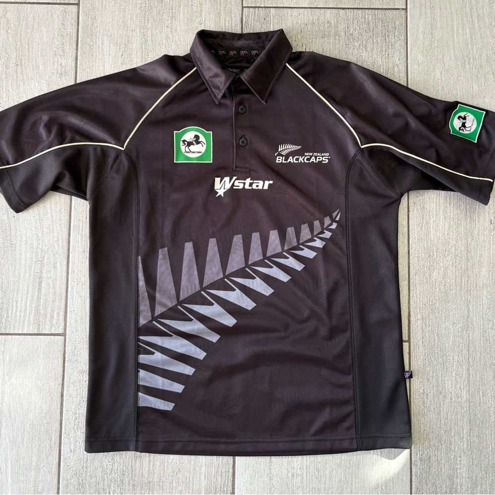 New Zealand BLACKCAPS Cricket Jersey (2000 - 2003)